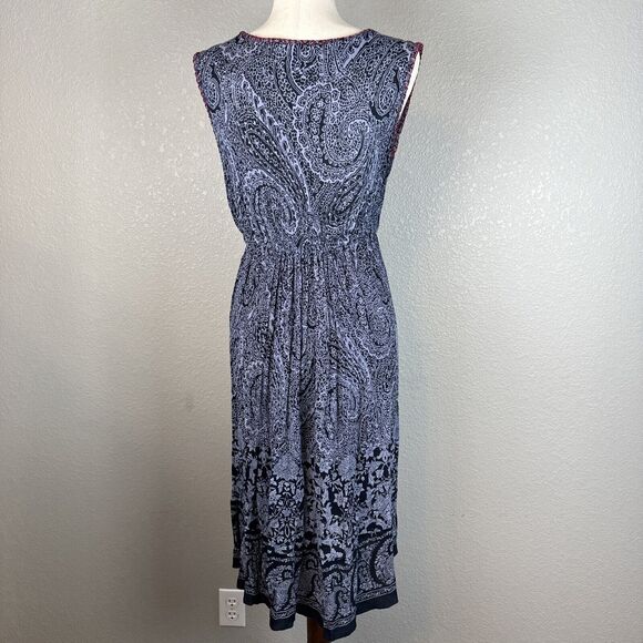 California Moonrise Women Boho Midi Dress M Medium Multicolor Beaded Embroidered - Picture 4 of 7